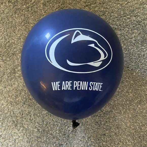 Pack Of 100 Penn State Football Balloons Nittany Lions PSU College Balloon Party - Picture 2 of 5